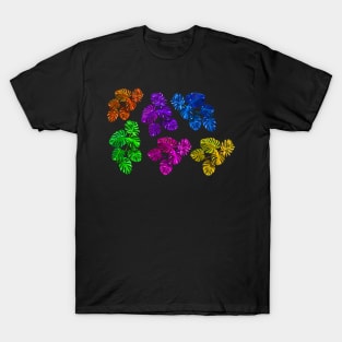 Colourful philodendron T-Shirt